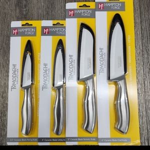 4 Piece of Hampton Forge Tomodachi Knives